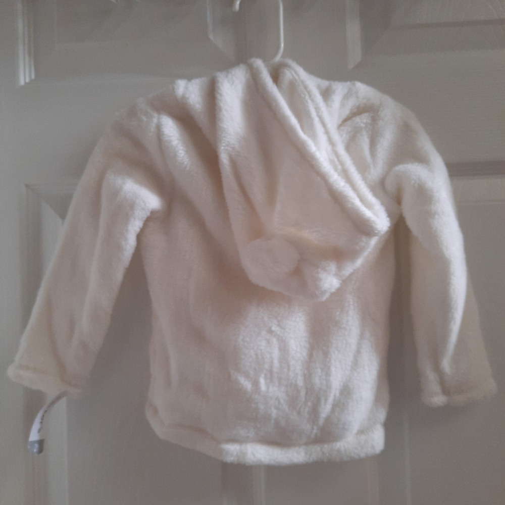 CARTER'S Soft Hooded Velboa Top Tdlr Size 2T
